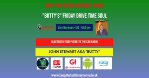 Butty’s Friday Drive Time Soul 13th January 2023